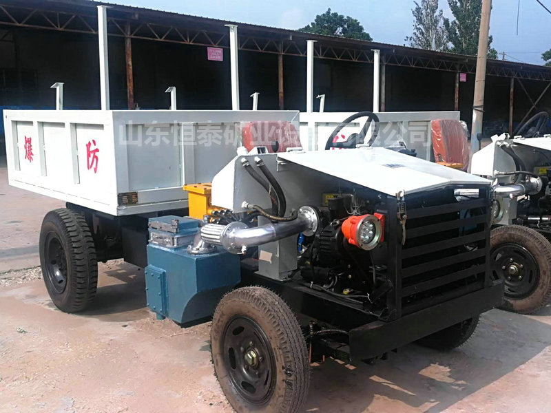 2噸防爆無(wú)軌膠輪車(chē)